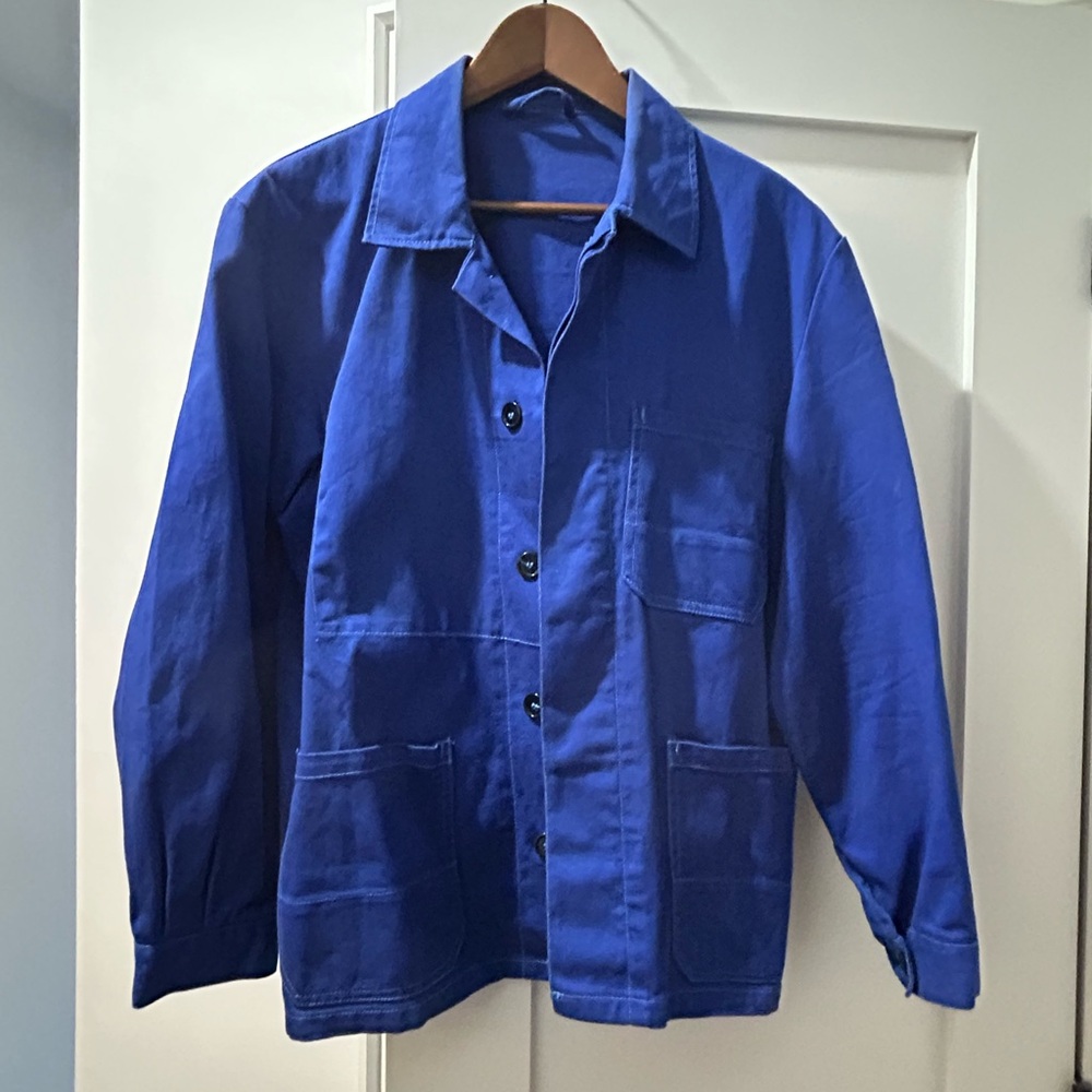 Vibrant Blue Workwear Jacket